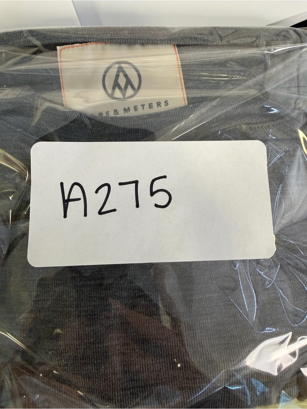 Alps & Meters Men's Heather Grey Short-Sleeve Shirt Touring Crew Tee Size Small - Picture 9 of 9